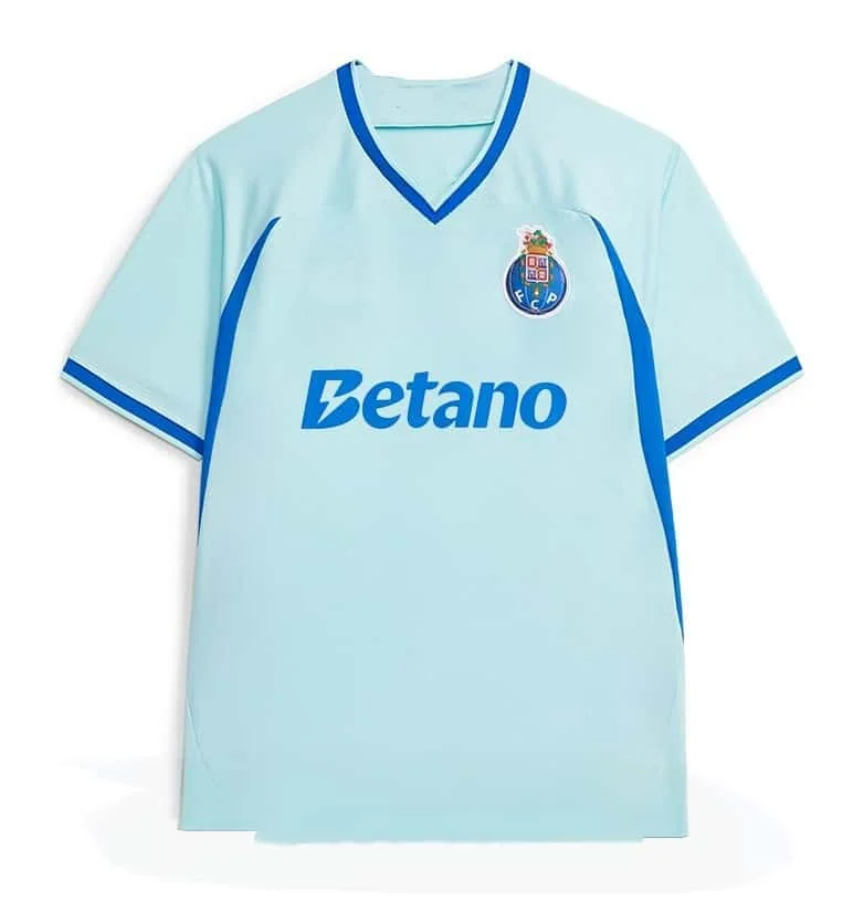 26-27 FC Porto Fußballtrikot Heim- & Auswärtstrikot Schnelltrocknend, Leichtes Freizeit-Sommer-Sportshirt für Herren Atmungsaktiv – Detail 7