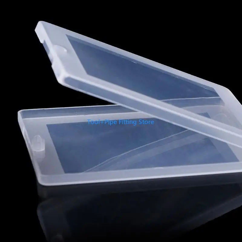 F92B Rectangular Plastic Transparent Clear Storage Box Collection Container