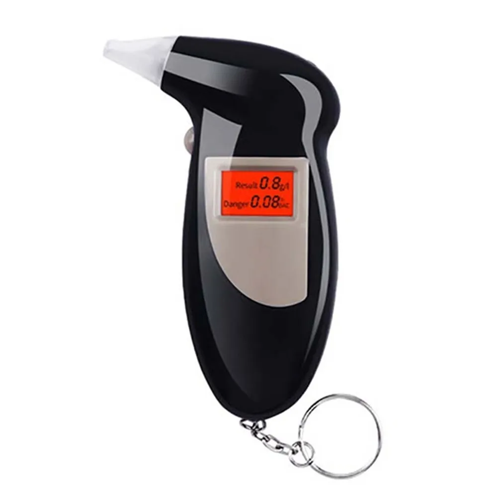 Professional Breath Alcohol Analyzer Digital Display Detector Alcohol Breath Tester For Vehicle Drink-driving Breathalyzer