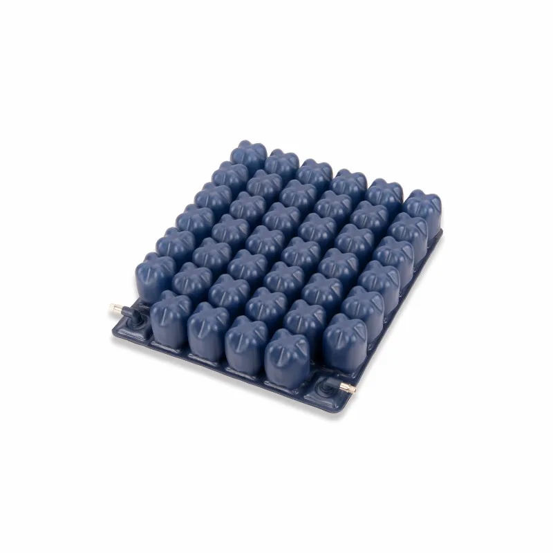 PVC 2‑Valve Anti‑Bedsore Inflatable Seat Cushion Pressure Relief Air Pad For Wheelchair Sitting Support