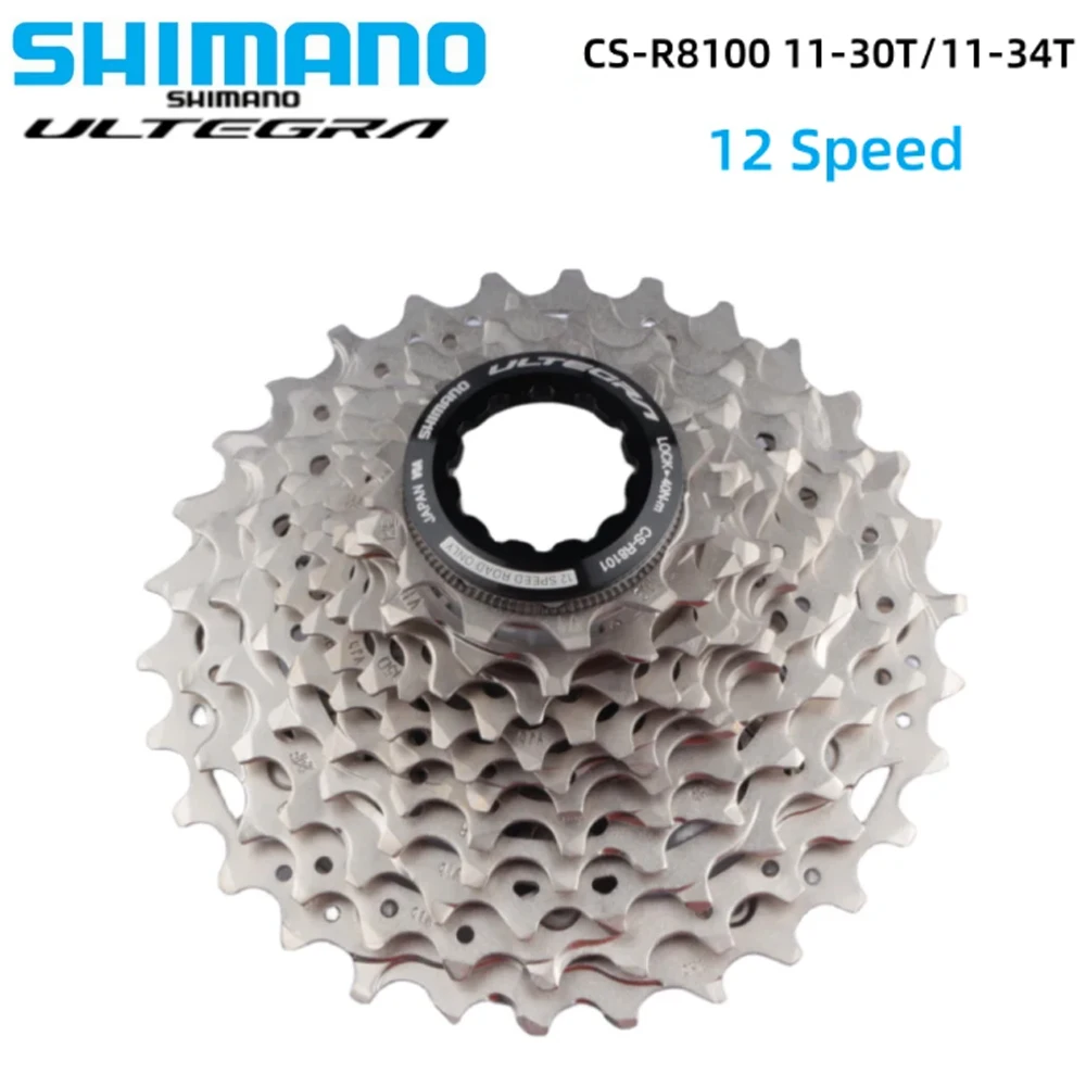 SHIMANO ULTEGRA R8100 Cassette Sprocket 11-30T/11-34T 12 Speed CS