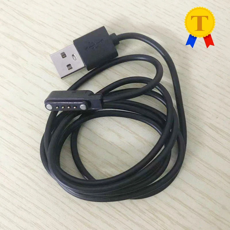 4PIN Magnetic Charging Cable Data Transmission Line for Zeblaze Thor 5/5 Pro/6 9850 V9 X361Pro X2100 Kospet Prime 2 Smart Watch