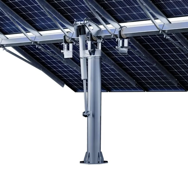 

Robust Structure Ground-Mounted Single Axis Solar Tracker - Single Post Automatic Solar Tracking System