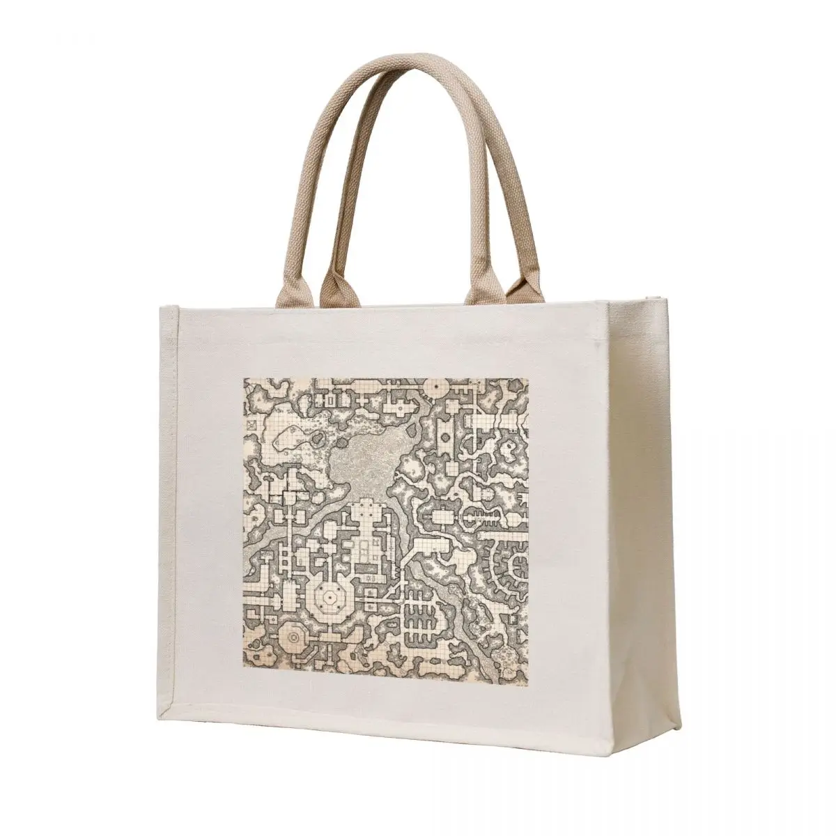 

The Winter Tombs - a massive dungeon complex by Dyson Logos Tote Bag Shopping bags supermarket folding bag Women's bag