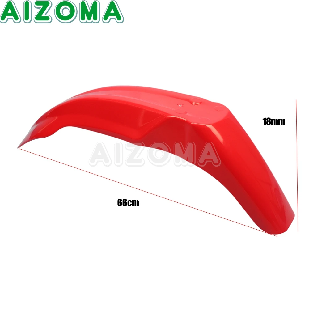 Dirt Bike Blue Front Fender Mudguard Plastic Mud Guards for Yamaha TTR250 TTR225 TTR230 TT600RE WR250F WR450F YZ XT Universal