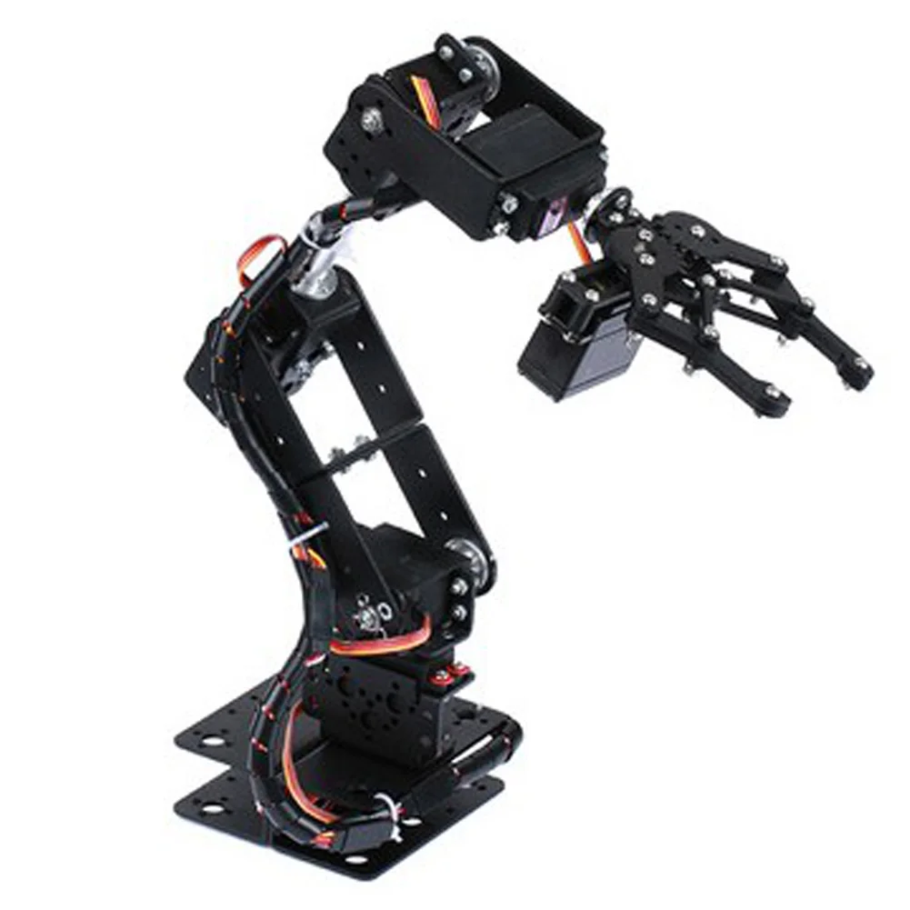 6DOF Robot Mechanical Arm Clamp Claw Kit DOF Manipulator Industrial Robot Parts Mechanical Arm Industrial Robot Parts Robot Claw