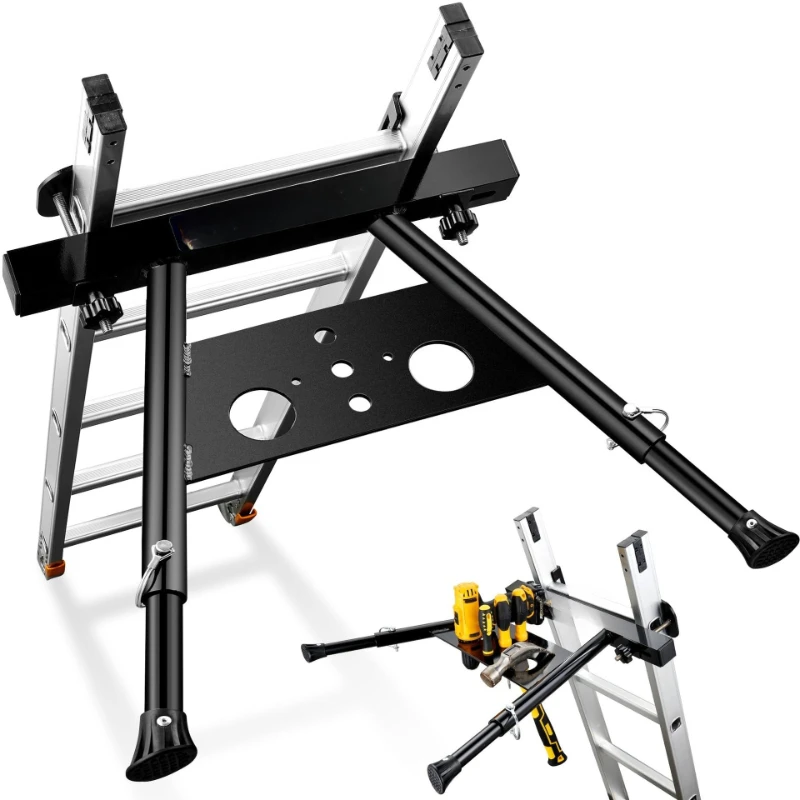 

Ladder stabilizer, roof decoration safety protection tool