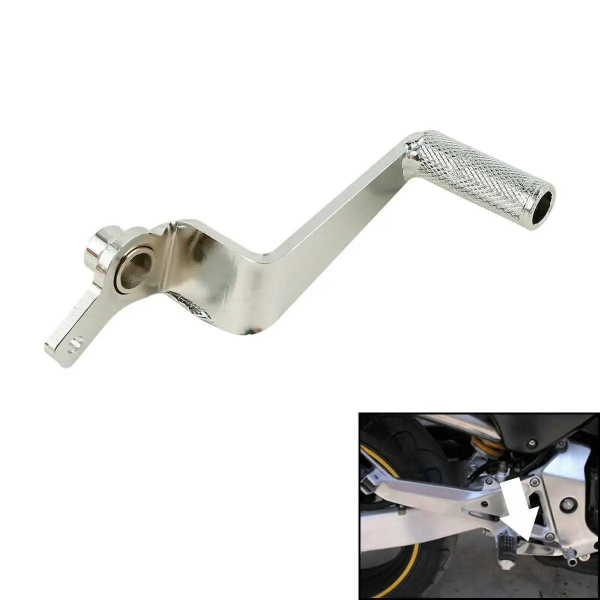 

Motorcycle Rear Brake Lever Pedal For Honda CB250 HORNET 250 1996-2010 1997 1998 1999 2000 2001 2002 2003 2004 2005 2006 2007
