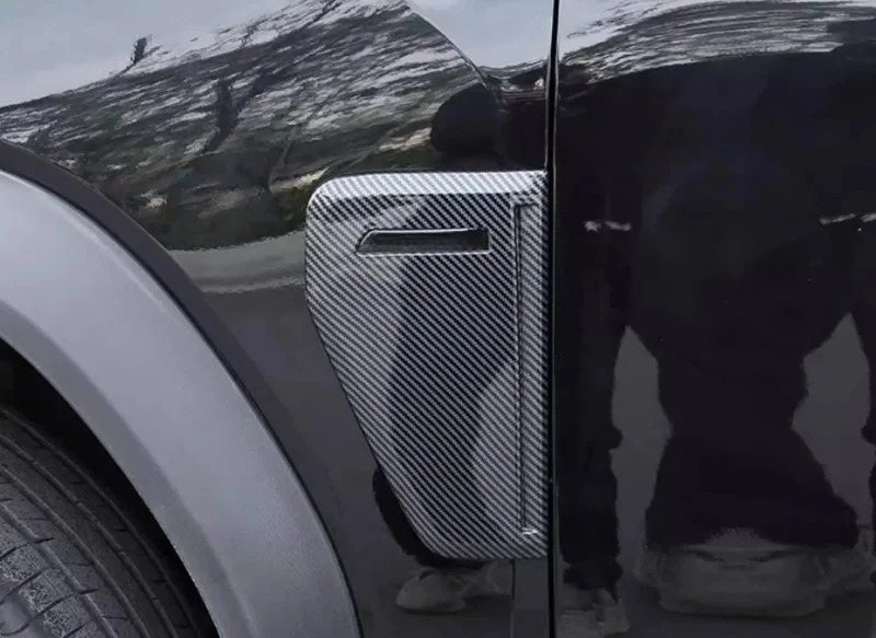 Car Front Side Wing Fender Suitable for Chery JETOUR Traveler T2 2023 2024 Body Side Mark Air Vent Sticker Decorative Cover