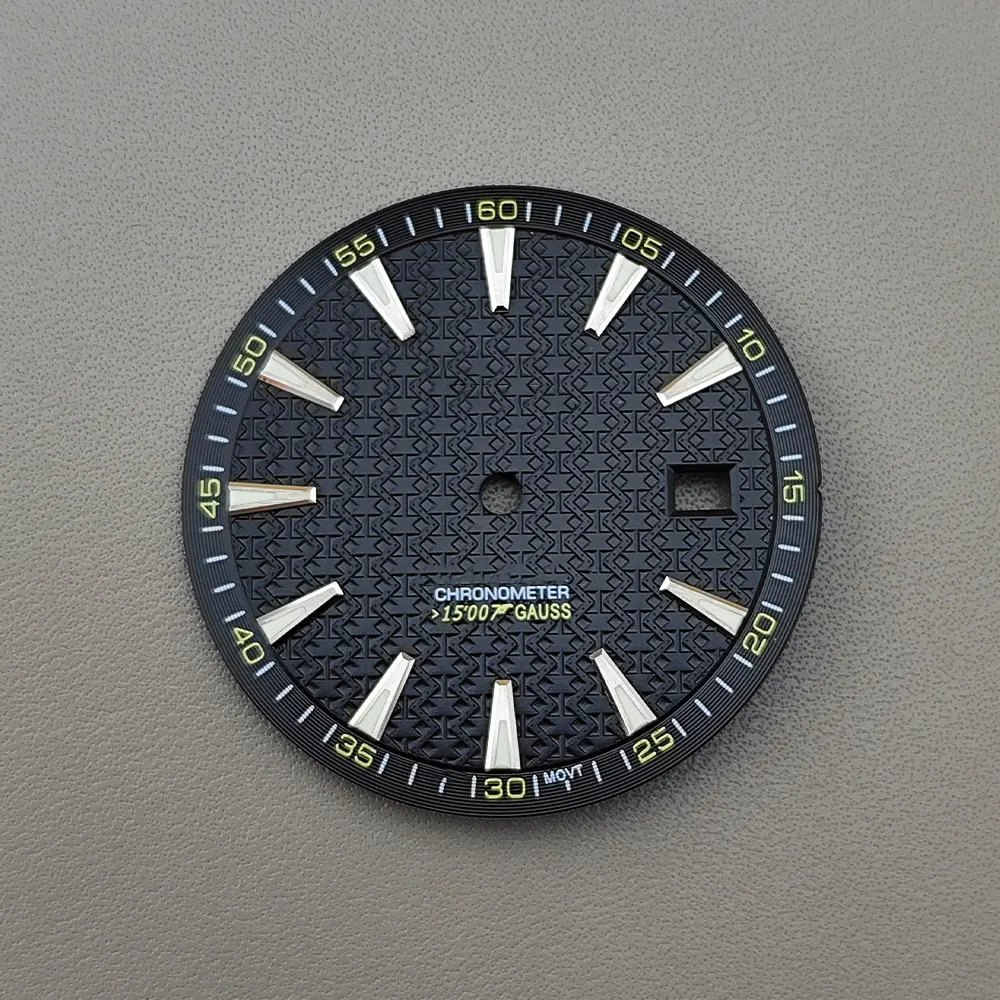 33.5mm High Quality NH35 dial S dial dial watch hands suitable for NH35/NH36 movement watch accessories repair tool