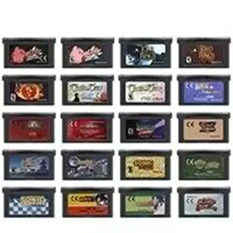 

32-битный картридж для игровой консоли GBA Game Card SSonic Advance 1 2 3 Kirb Night Tactics Ogre Dream Land Amazing Mirror Revival