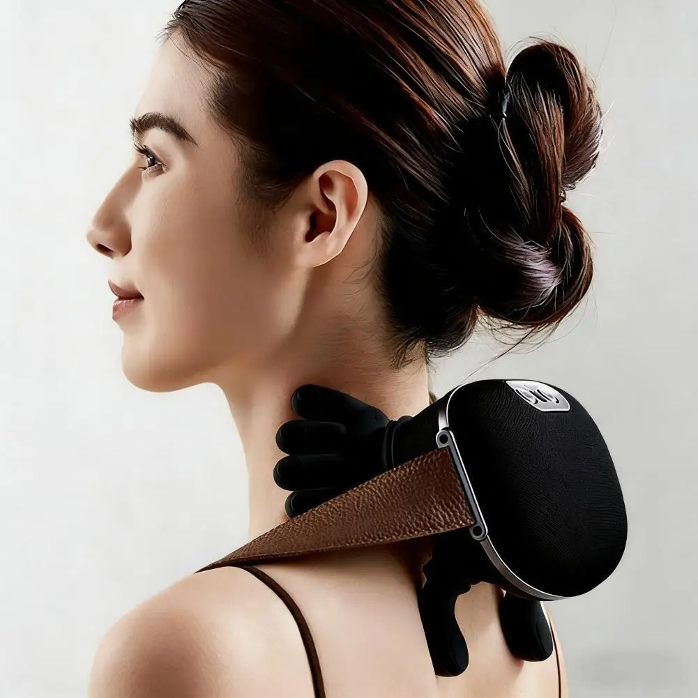 

Bionic Finger Neck Shoulder Massager Wireless Trapezius Neck Cervical Kneading Massage Finger Pressure Shawl Neck Masajeador