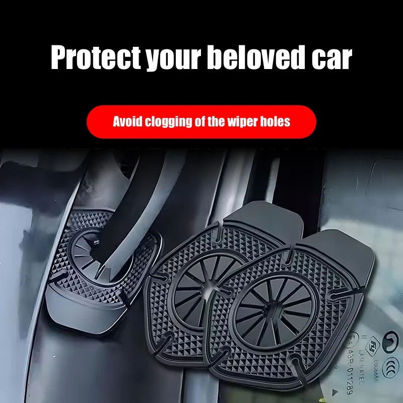 Durable Automotive Wiper Hole Protectors Prevent Leaves from Clogging GM Windshield Wiper Hole Protectors Automotive Accessories