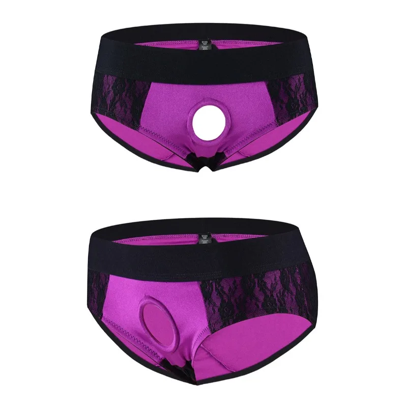 يمكن ارتداؤها جهاز تدليك للمهبل الجنس المثيرة لعب النساء القضيب اختراق قضيب جلدي دسار سراويل داخلية للمثليات G بقعة محفز #6