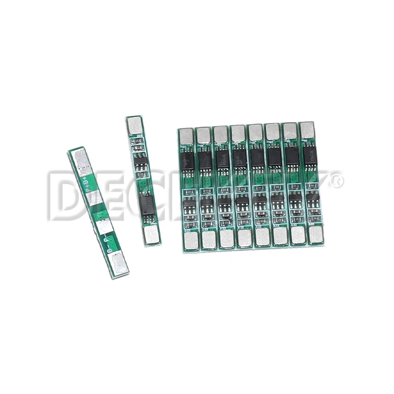 10pcs 1S 3.7V 3A li-ion BMS PCM battery protection board pcm for 18650 lithium ion li battery