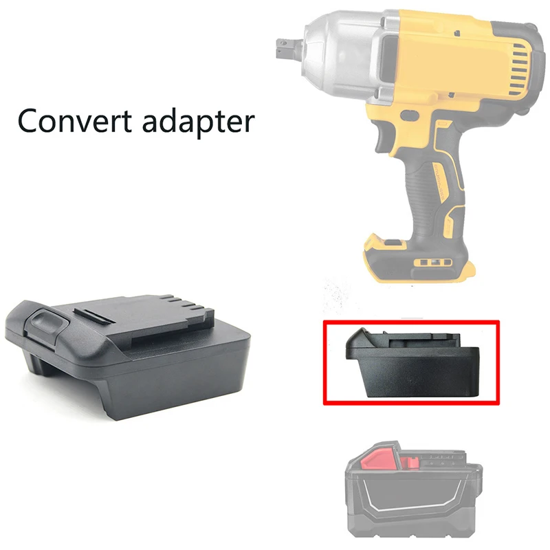 Wireless Slide Tool Battery Adapter for M18 18V Battery Convert for Dewalt 20V Max Tool Use