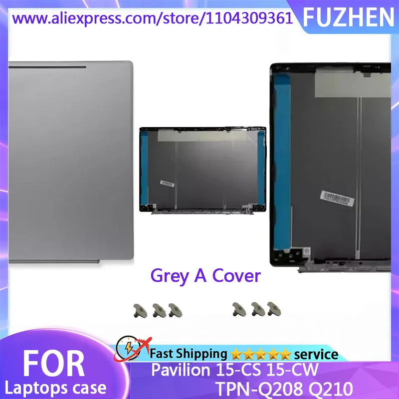 New Cover For Pavilion 15-CS 15-CW TPN-Q208 Q210 Laptop LCD Back Cover/Hinges/Front Bezel/Hinge Cover
