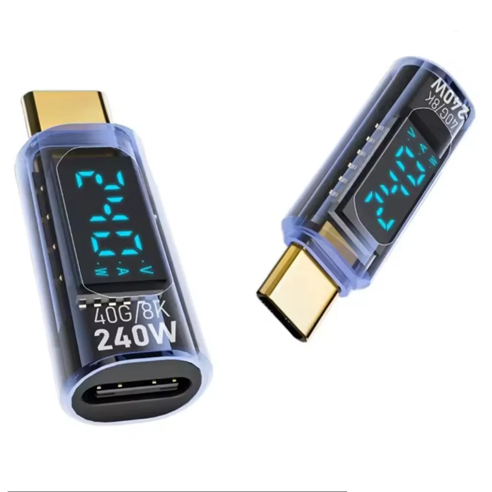 

For High-tech Devices 40Gbps Data Transfer LED Digital Display Charging Scenarios 1.33x0.47x0.37 High Speed Charger