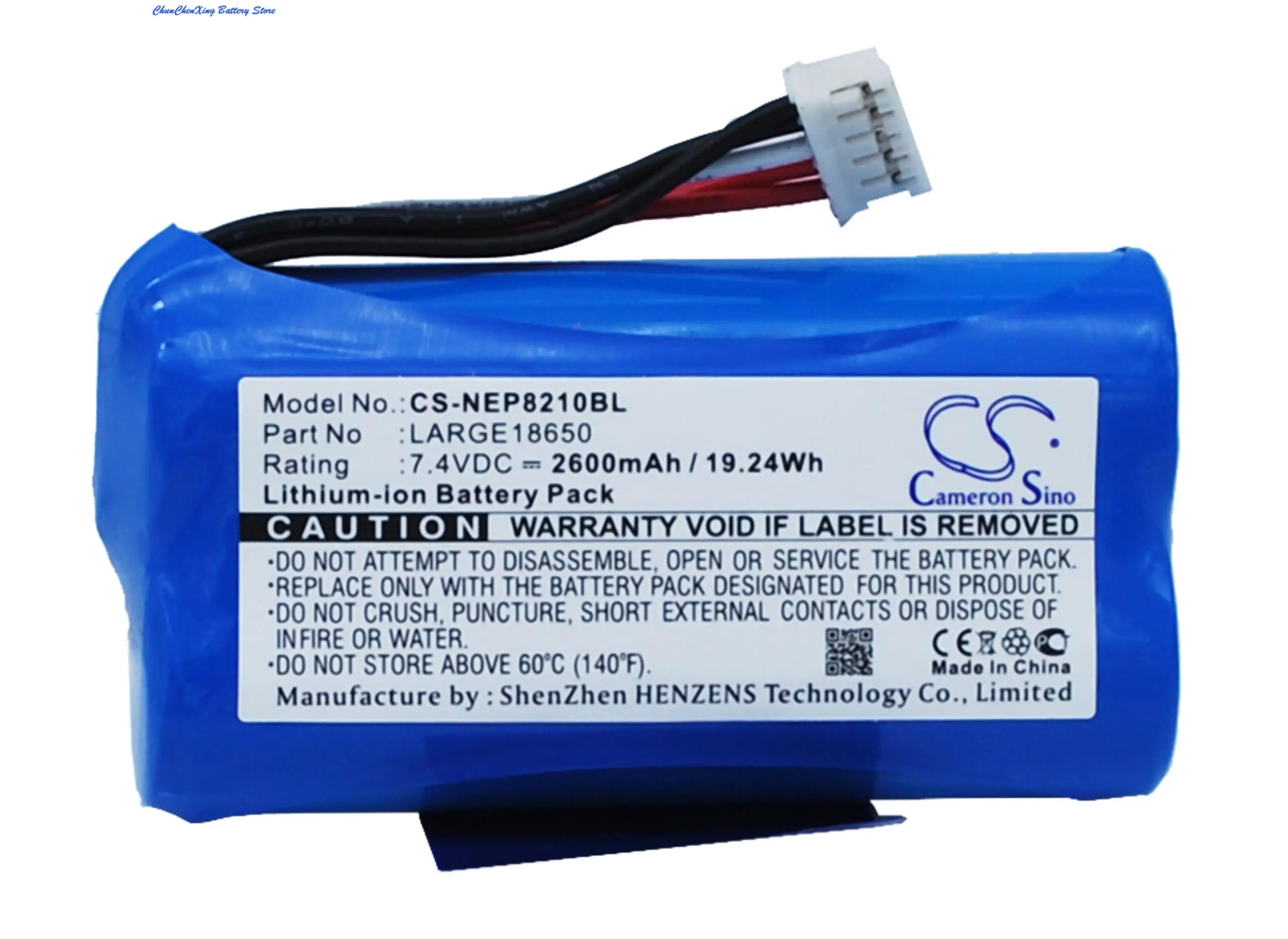 بطارية طرفية للدفع من OrangeYu ، كبيرة 18650 لـ newpo NEW8210 ، جديدة ، 8000 mAh
