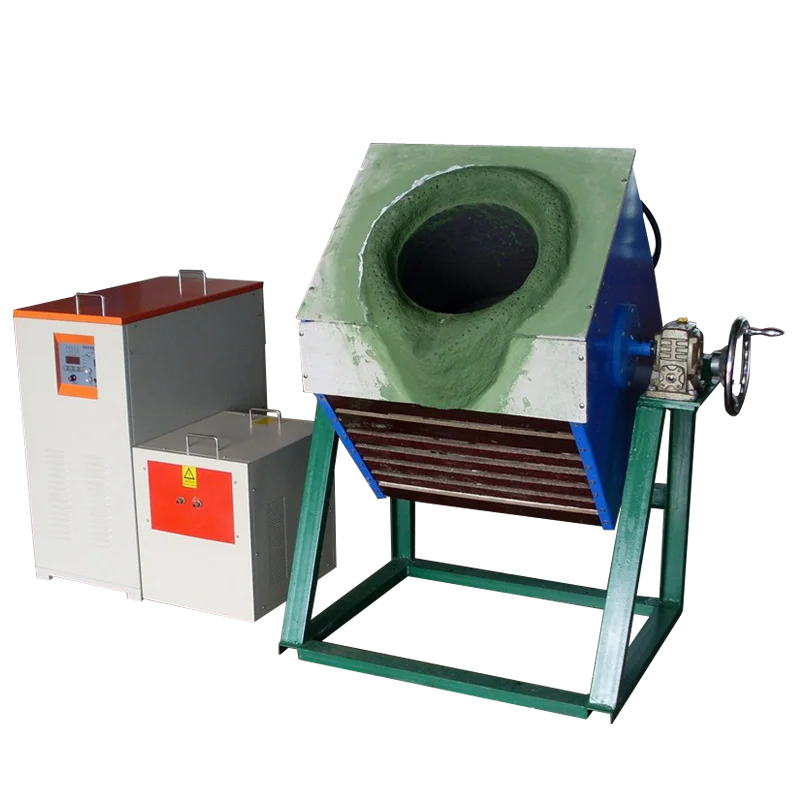 Mittelfrequenz-Schmelzofen für Silber, Kupfer usw. Metall