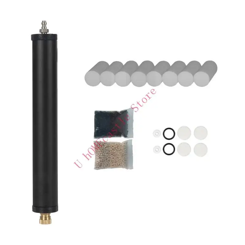 63HF Advanced 3 Stage Oil Water Filter Aluminum Build Energy Saving Tool for Diving