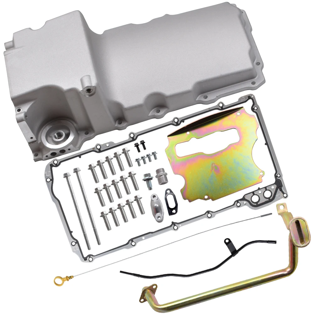 LS Swap Retrofit Low Profile Oil Pan Kit for GM LS1 LS2 LS3 Engine 55-87 302-1