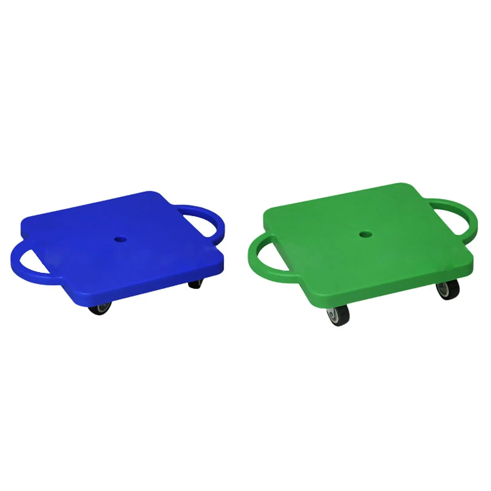 

Sports Scooter Board with Handles Coordination Square Sensory Training Sitting Scooter for Indoor Outdoor Activities Homeschool