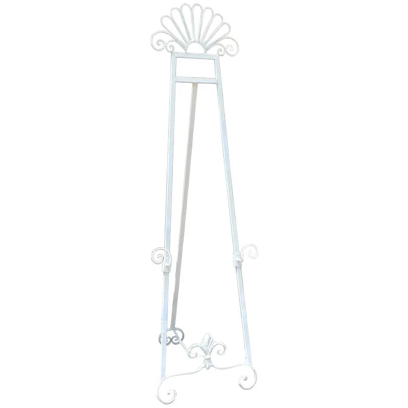 European wrought iron easel, wedding prop display stand, family and bedroom art sketch easel.