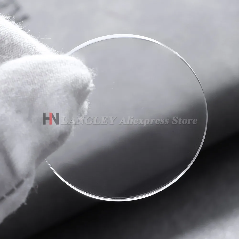 29mm 30mm 31mm 32mm 34mm 36mm Watch Glass Sapphire Replacement Flat 2.0mm Thick in Diameters 28-38mm Transparent Crystal 1Pieces