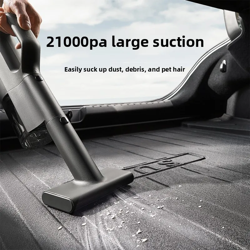 Xiaomi Car vacuum cleaner with strong suction, small size, plug-in, long battery life, suitable for both car and home use, handh