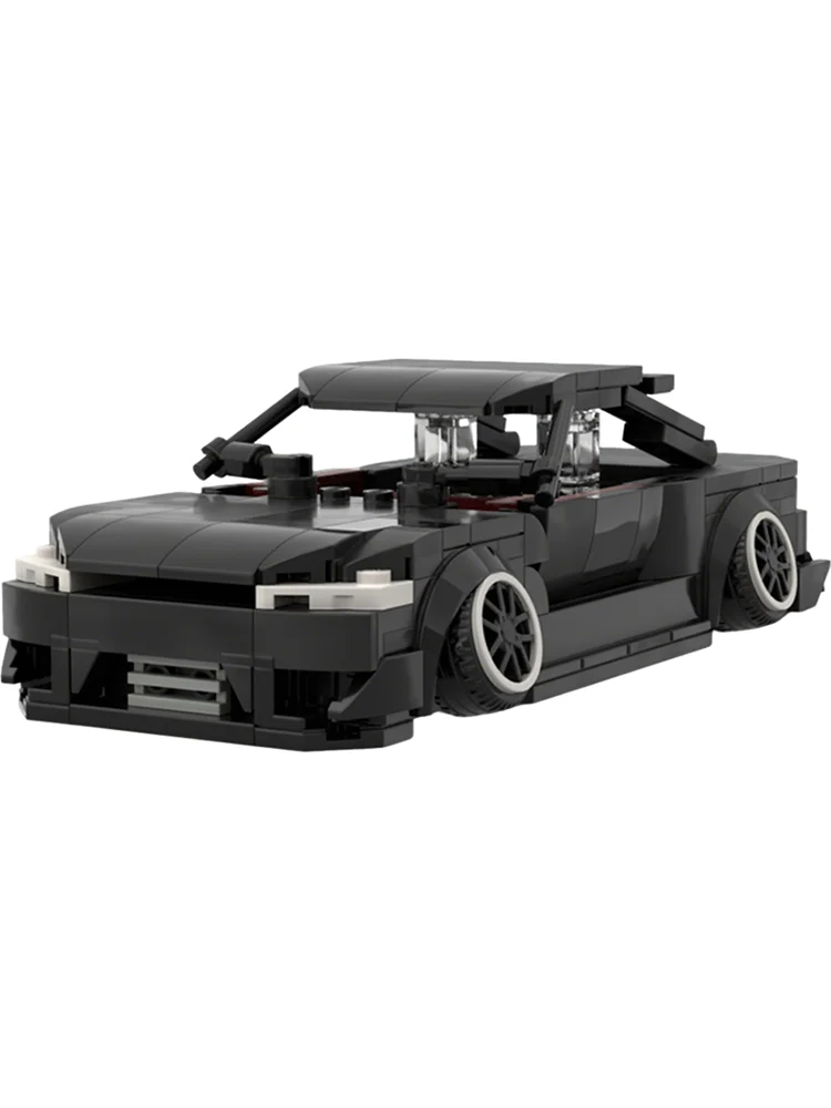 271pcs MOC Nissanns Silvia S14 City Champions Model Building Blocks Toy Construction Christmas Gift Brick Collection Birthday