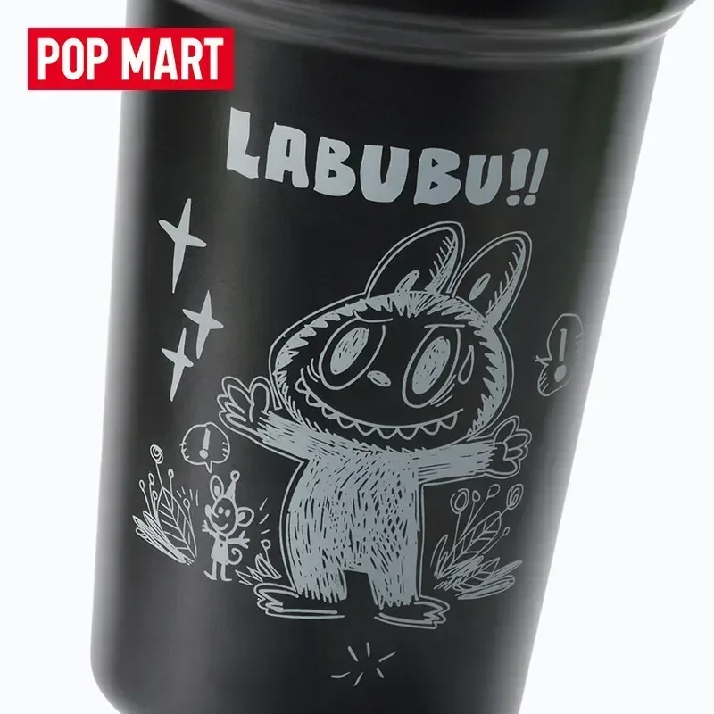 POPMART The MONSTERS 10th Anniversary LABUBU Ceramic Cup Ornaments Figurines Home Decor Desktop Model Dolls Gilrs Gift