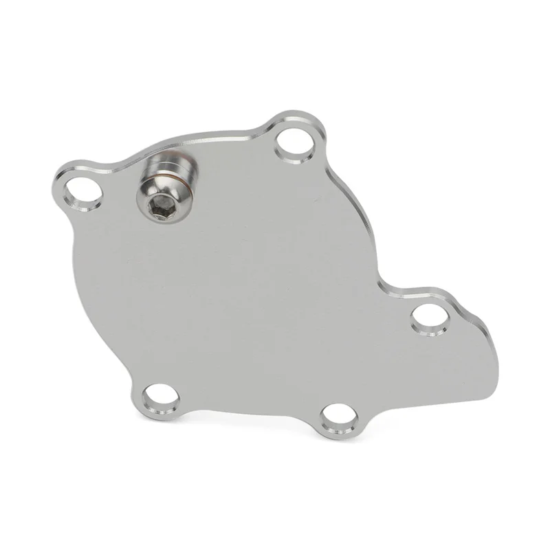 ATV billet aluminum Engine Coolant Water Pump Cover EZ Drain For Yamaha Banshee 350 1987-2006 YZF350 Banshee350