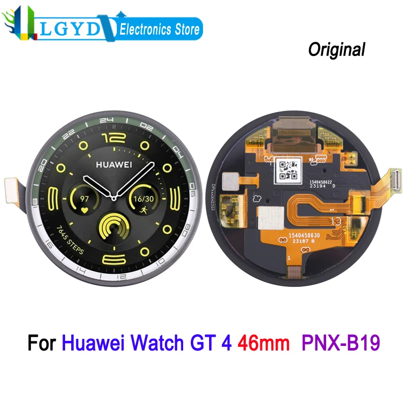 1.43-inch AMOLED LCD Screen For Huawei Watch GT 4 46mm PNX-B19, Smartwatch LCD Display Touch Screen Repair Replacement Part