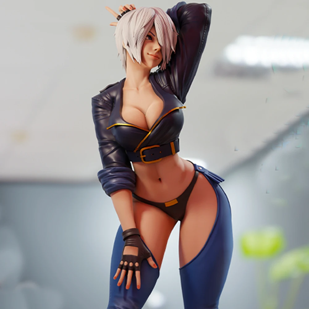 

Belle Angel Boxer, комплект моделей из смолы, кукла с 3d принтом, 1/24, фигурка из смолы в разобранном виде, наборы статуй, неокрашенная игрушка, игровой набор Gk