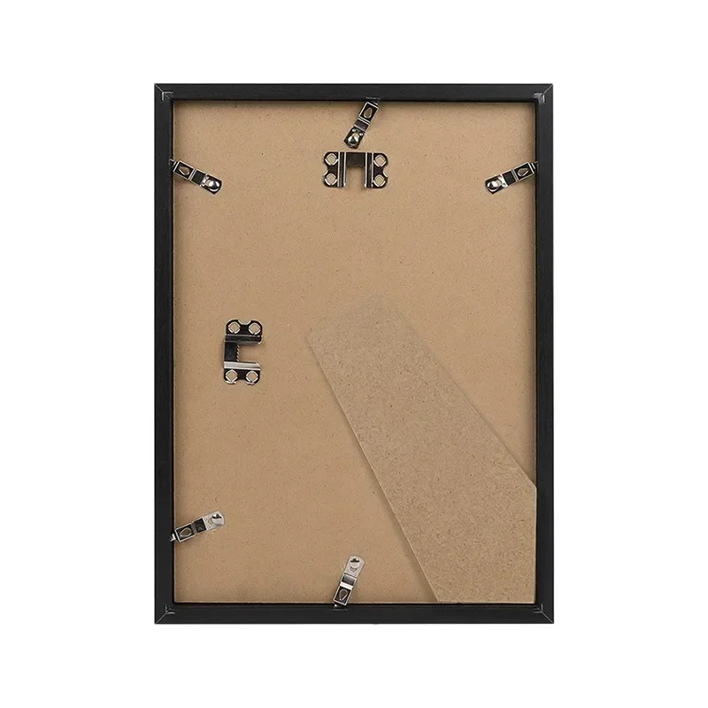 9”x11” Frame Black White Wooden Showcase Photo Frame 21x30cm A4 Poster Canvas Painting Display Stand Picture Wall Decor Frames