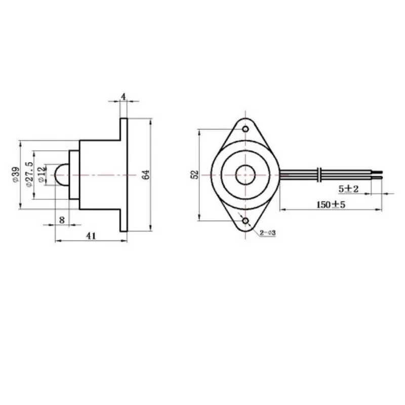 Zumbador electrónico alarma de pitido de alto decibelio AC220v indicador de alarma acústico-óptico luz intermitente LZQ-3D