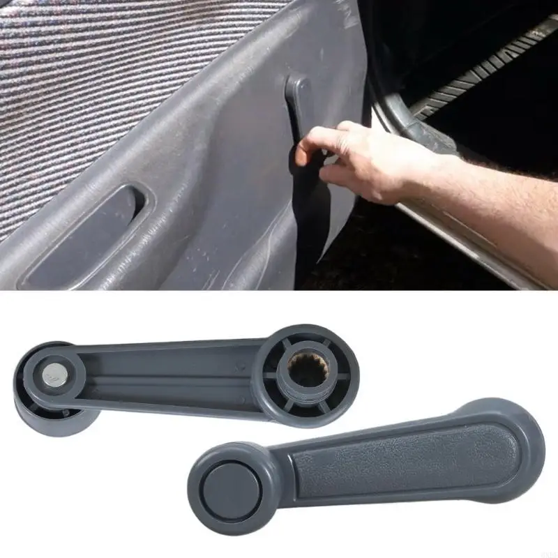 6XDF Inside Inner Door Window Crank Handle Pair Set for T100, Pickup