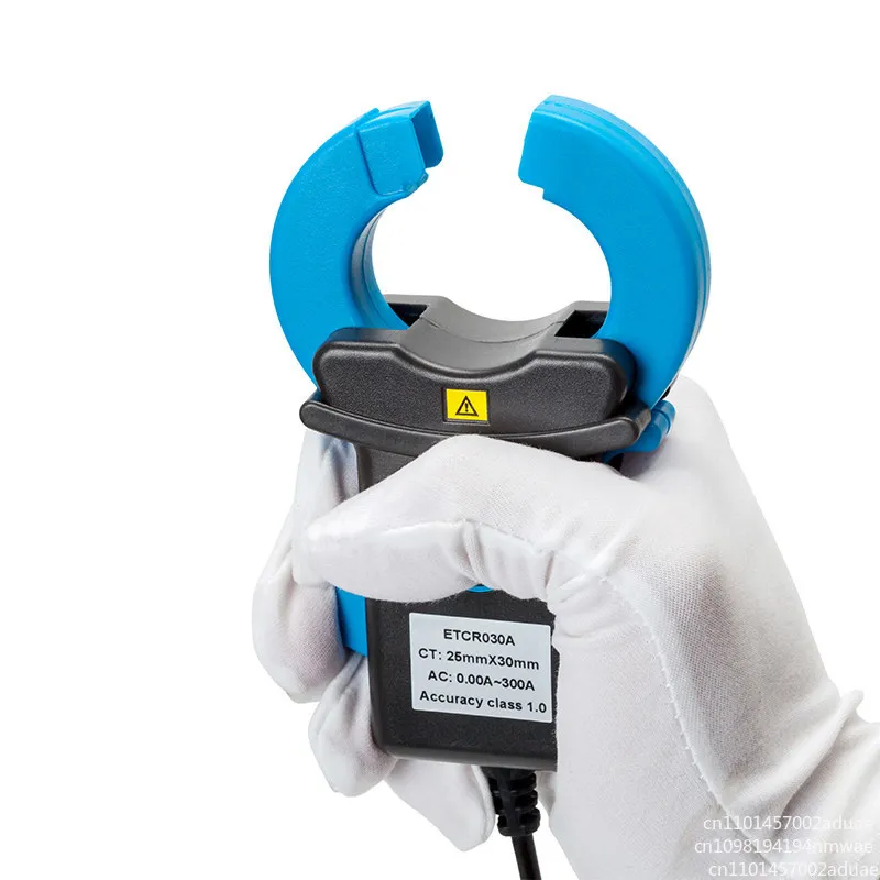 ETCR030A Clamp Current Transformer, AC Current Transformer,  Current Probe, Range 0.01A-300A