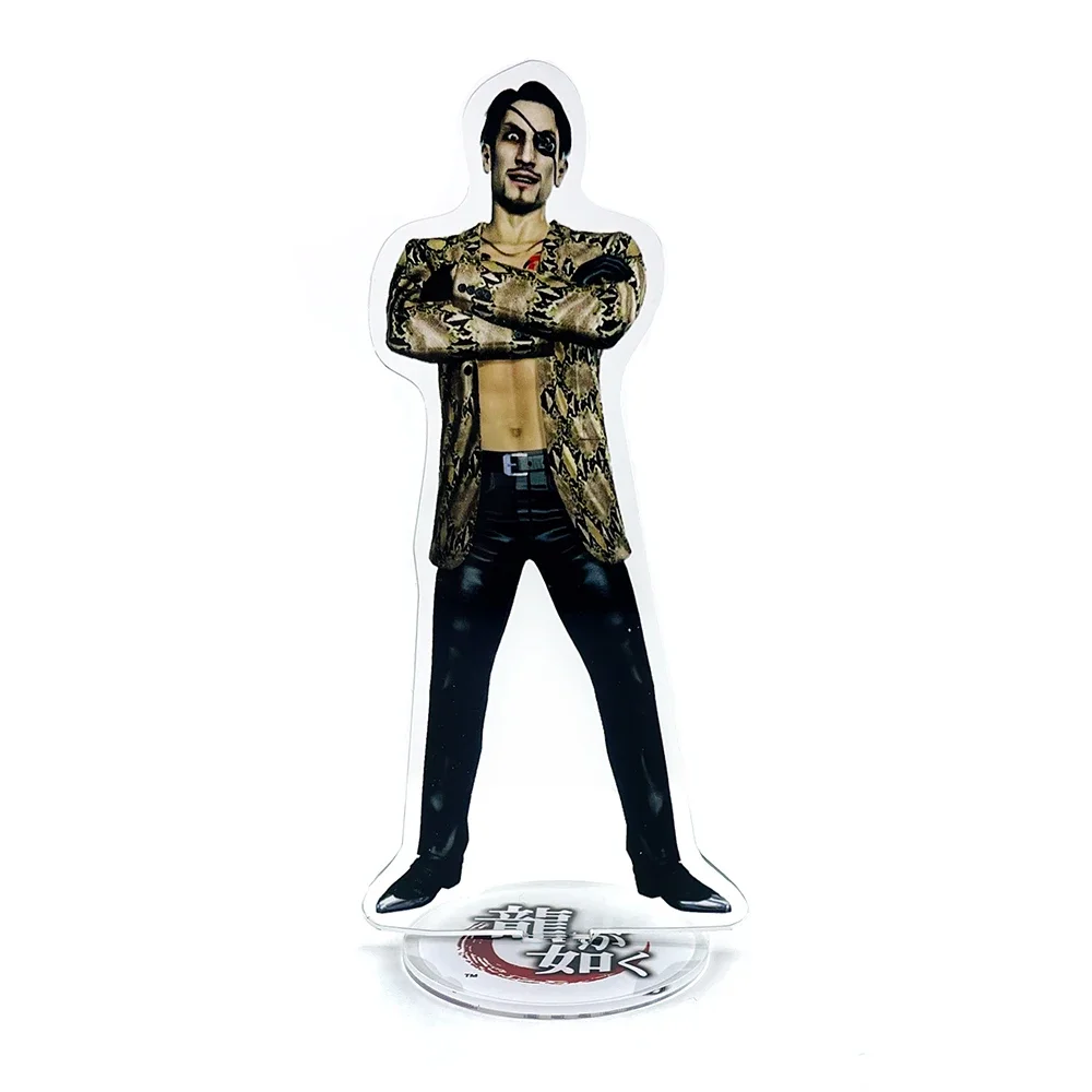 Like a Dragon Ryuu ga Gotoku Kiryu Kazuma Goro Majima  acrylic standee figurines desk decoration cake topper