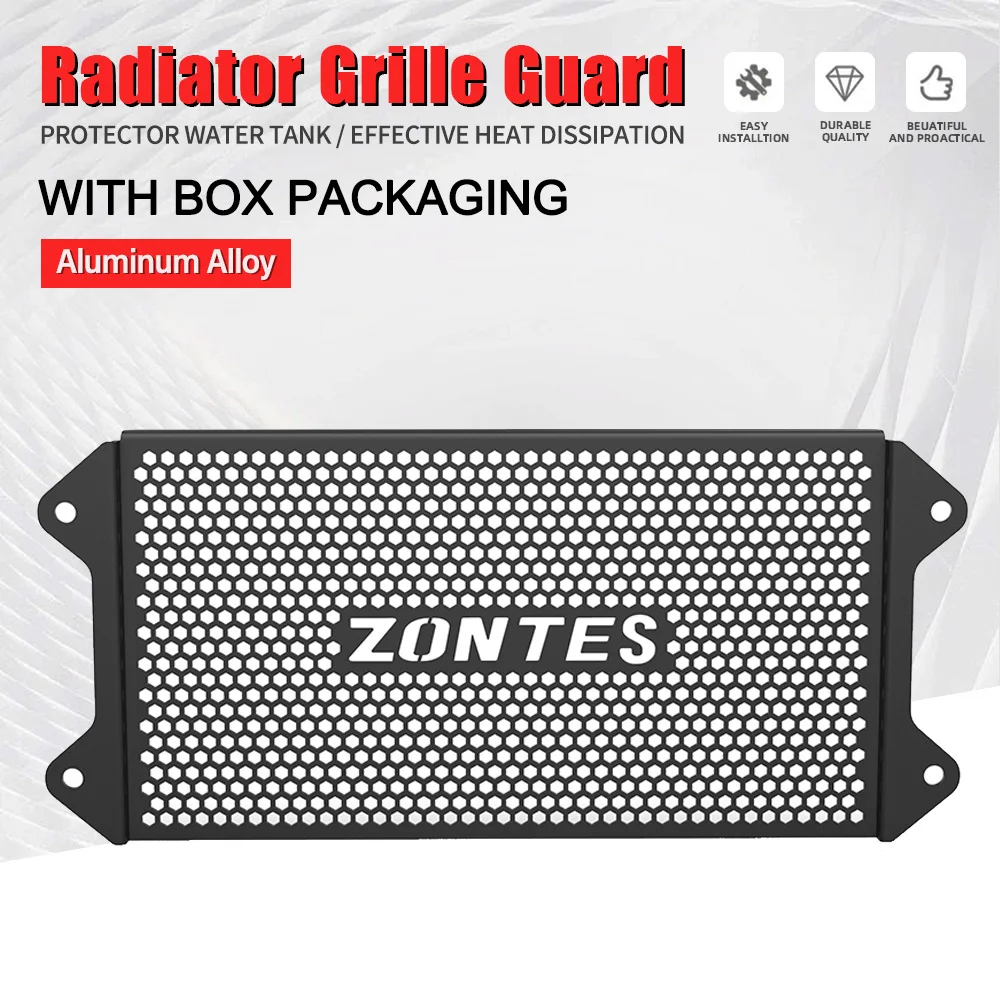 

Motorcycle Accessories Radiator Grille Guard Cover Oil Cooler Protector For Zontes ZT350-GK ZT350 GK 2021-2022-2023-2024