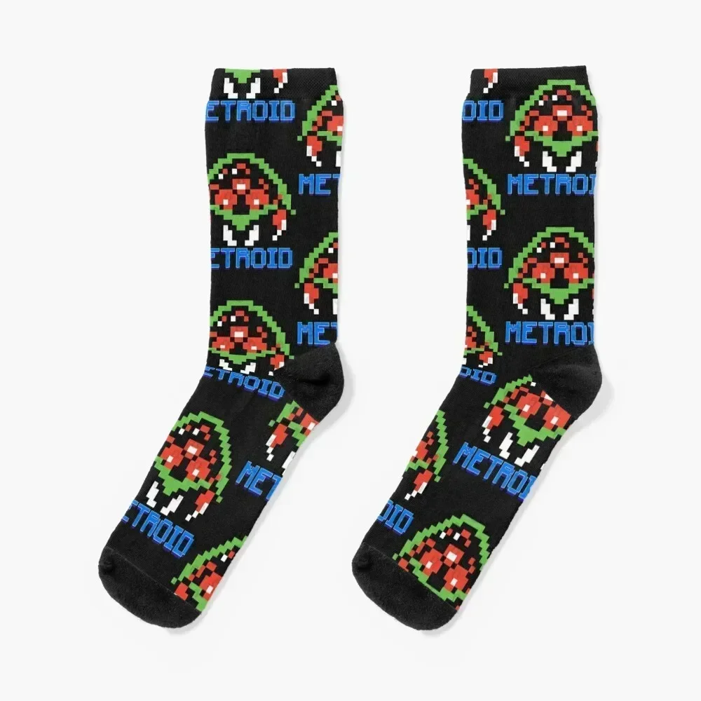 metroid 8bit Socks kawaii Toe sports Sports Girl'S Socks Men's