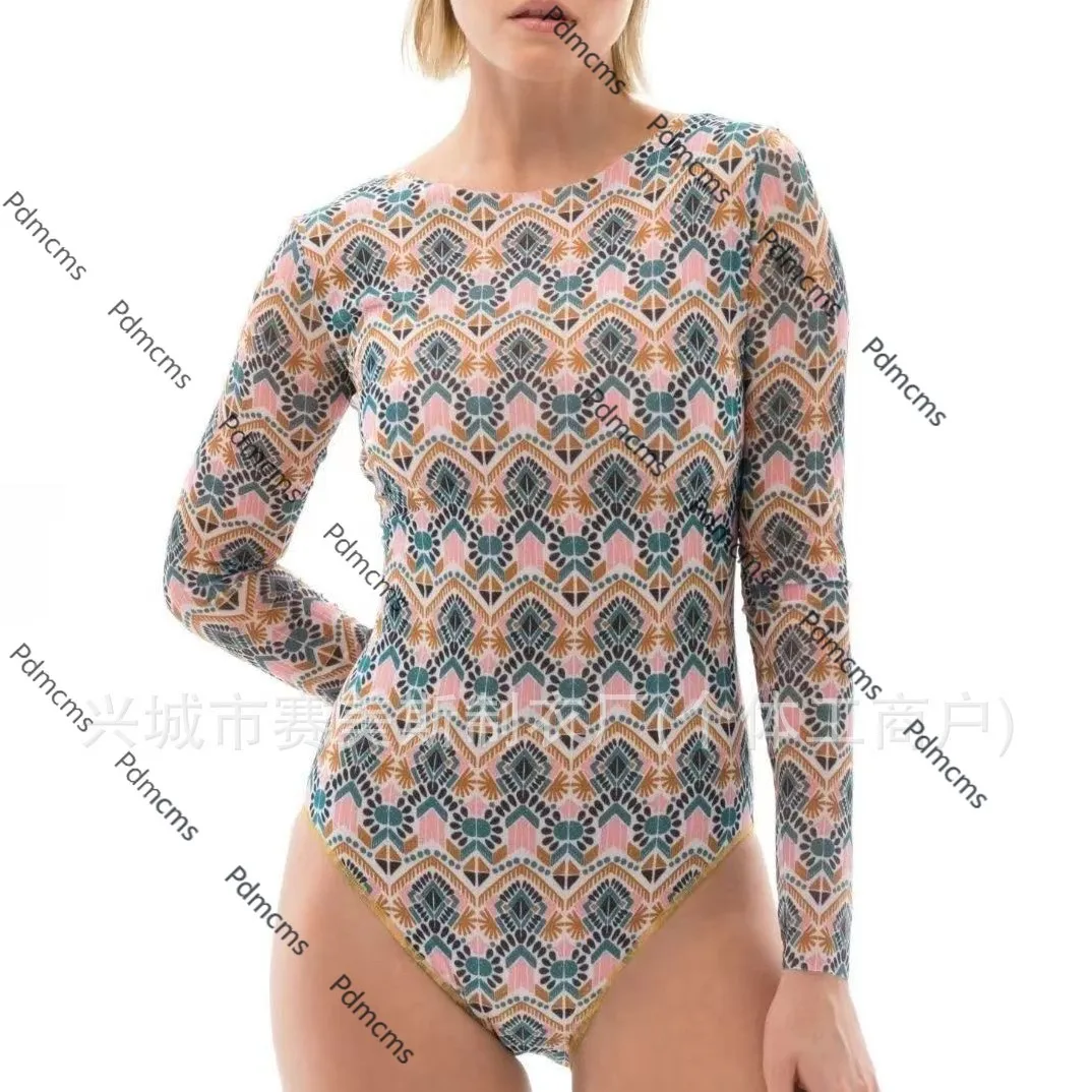 

2025 new упальник swimsuit European and American sexy swimsuit women's one-piece swimsuit Russian bikini