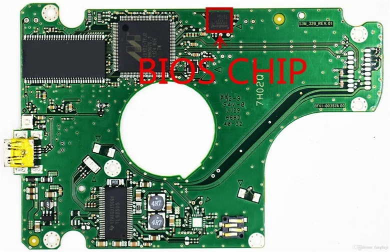 USB 2.0 SA notebook hard disk circuit board number: BF41-00357A S3M_329_REV.01 R00 M321HX/VP4