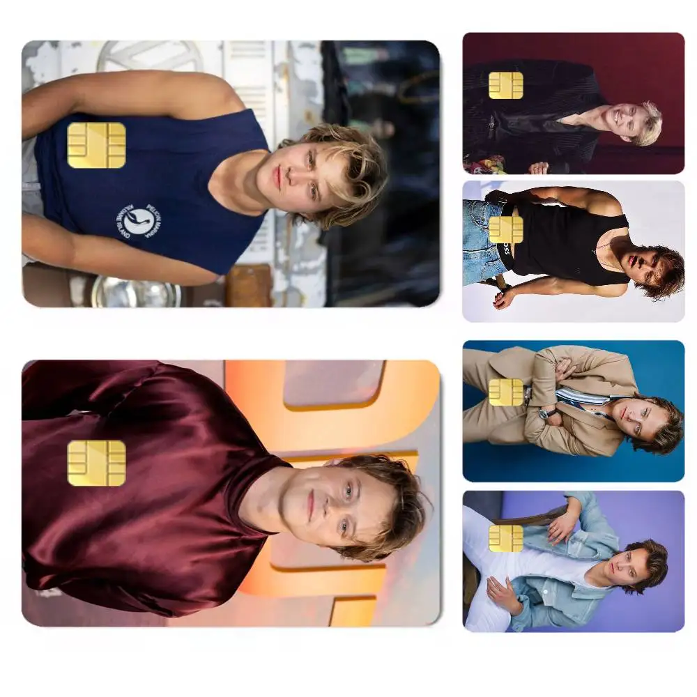 Actor Rudy Pankow-w Credit Card HD Stickers Premium matte film effectively prevents fingerprints and daily abrasion.