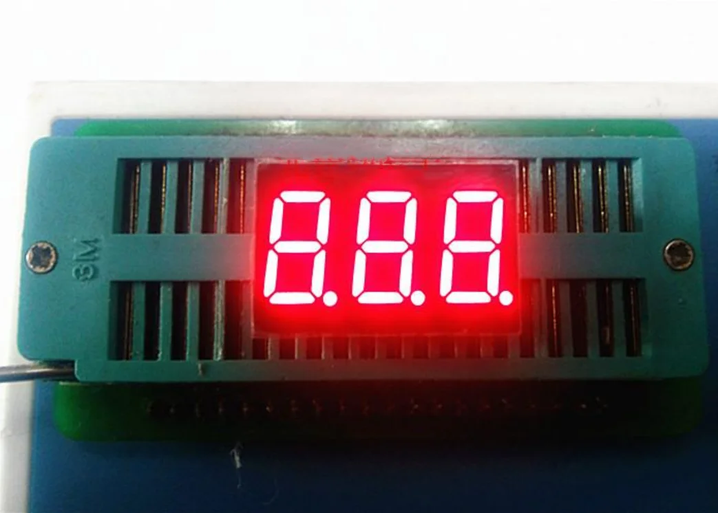 5pcs Digital tube segment common Cathode Red 3 Bit digital Tube 0.36 inch 11 needles Red LED Display 3631AS