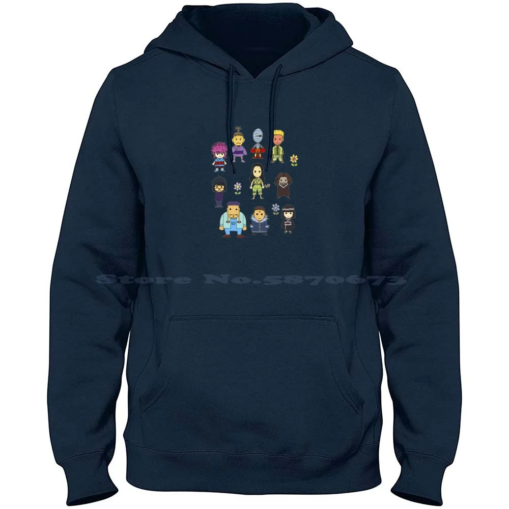 Balance 100% Pure Cotton Hoodie Tshirt Hxh Hunter X Hunter Manga Shonen Phantom Troupe Chrollo Nobunaga Phinks Feitan Illumi