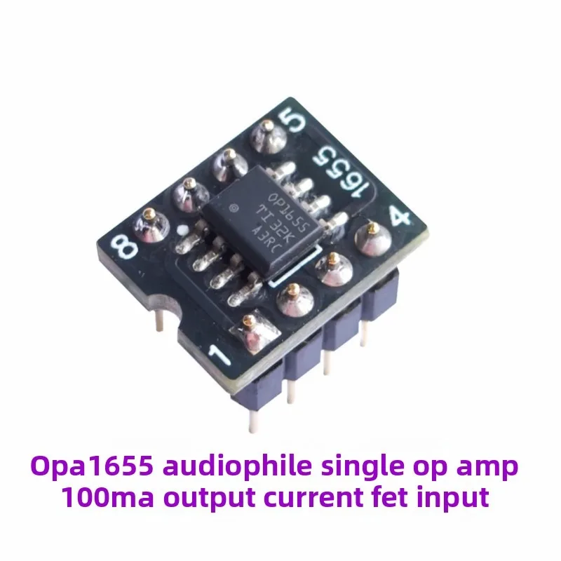 1PCS  OPA1655 100mA High-current FET-input High-end Single Operational Amplifier for Audio Equipment
