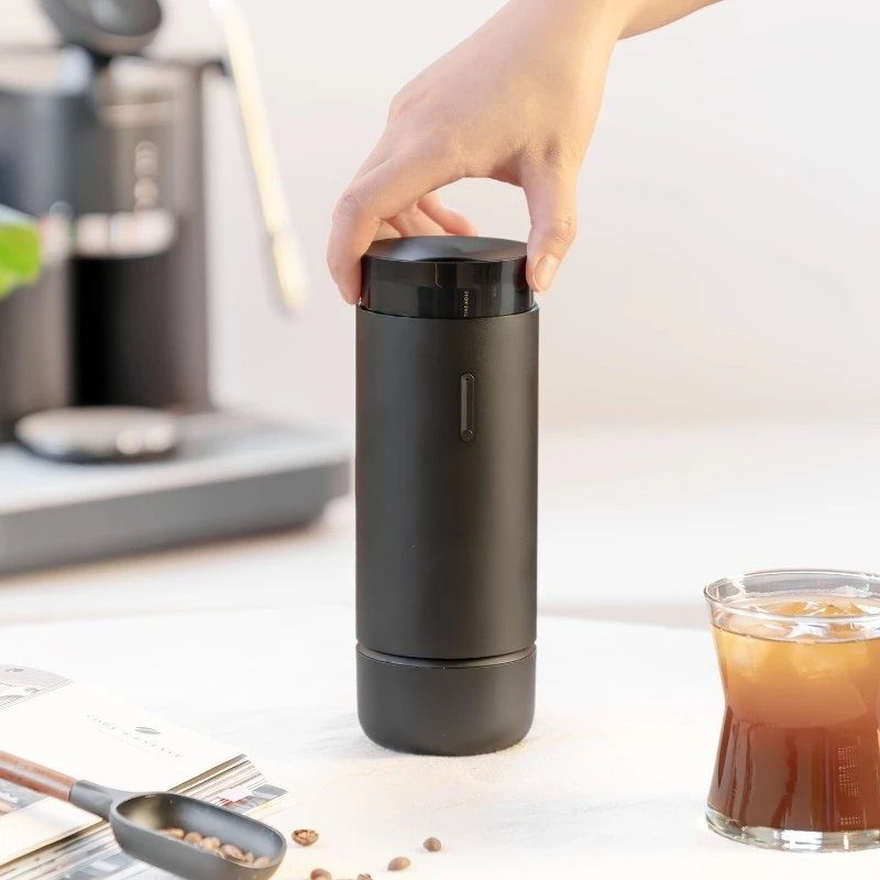 S Portable electric bean grinder, Italian hand-brewed coffee bean automatic grinder for home use