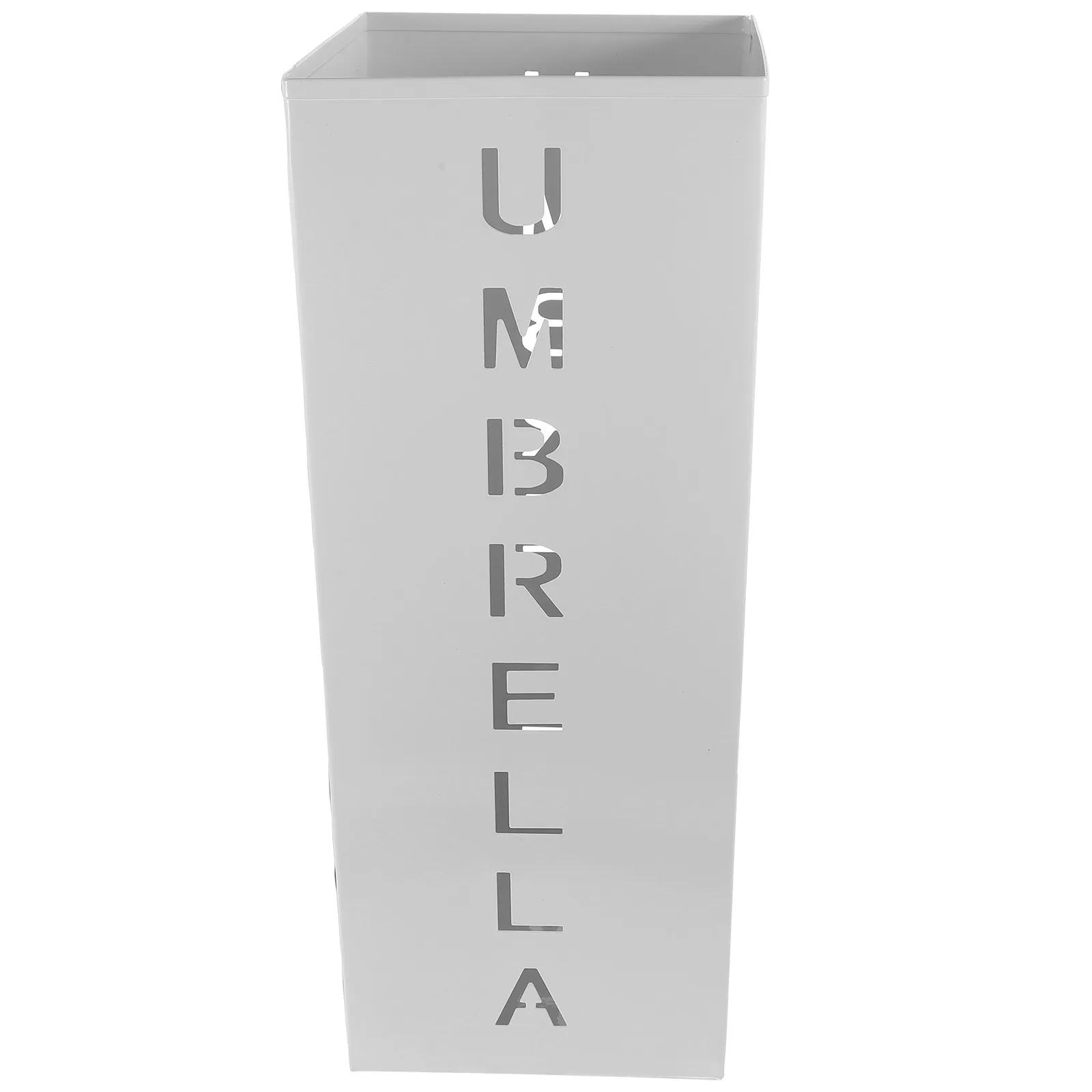 

Metal Umbrella Bucket Compact Space-Saving Design For Indoor Entryway Lobby Classroom Hotel Hall Multifunctional